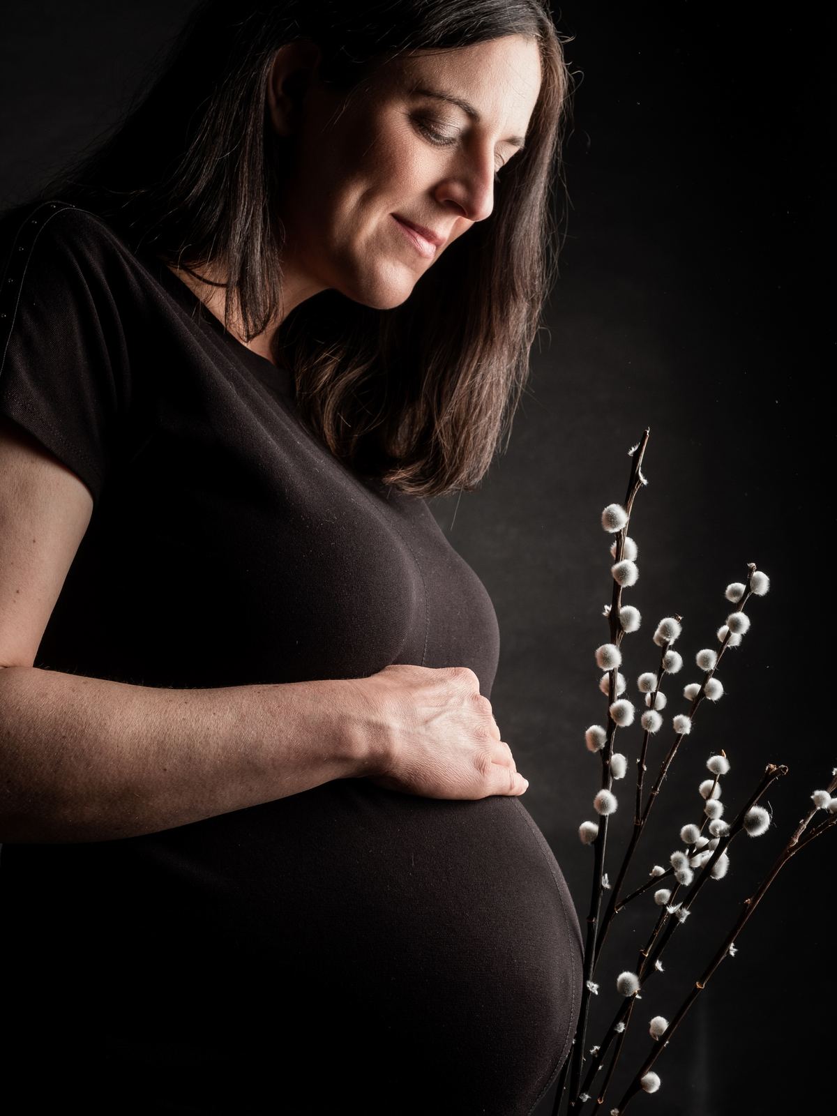 Babybauch — Foto Pollmann